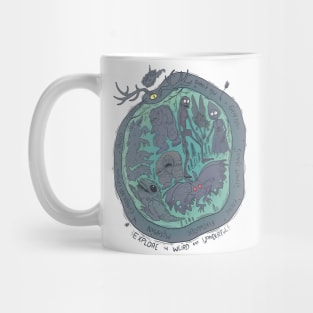 West Virginia Cryptids : Explore the Weird and Wonderful Mug